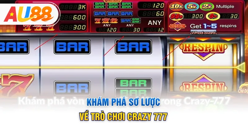 Khám phá sơ lược về trò chơi Crazy 777